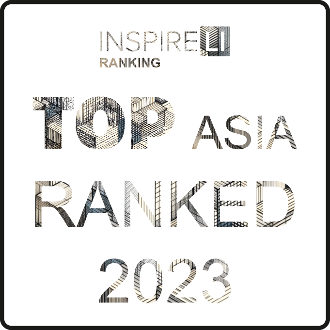 INSPIRELI RANKING TOP Asia University 2023